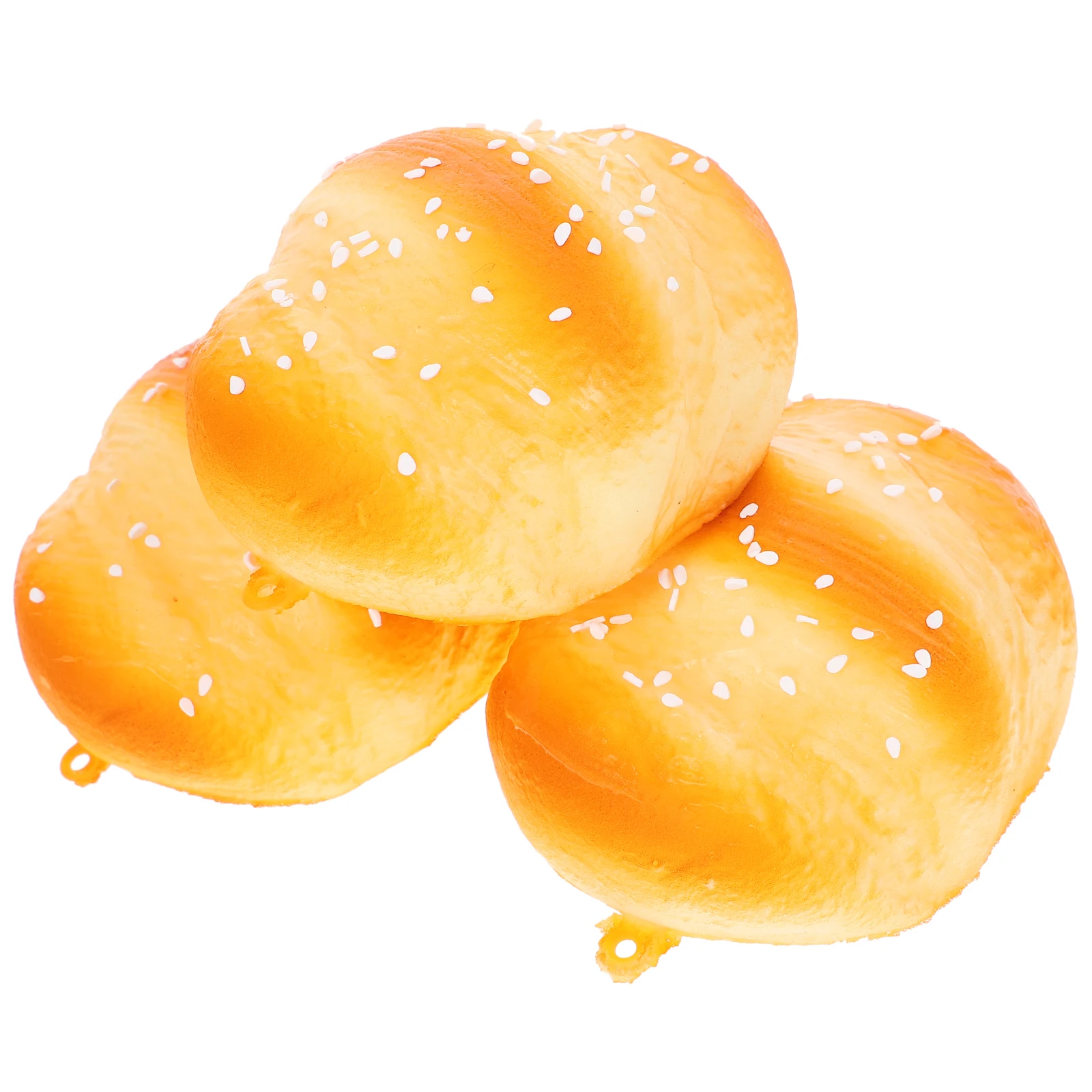 

3pcs Simulation Bread Artificial Fake Food Realistic Breads Display Ornament Educational Toy Kids Accessories Montessori