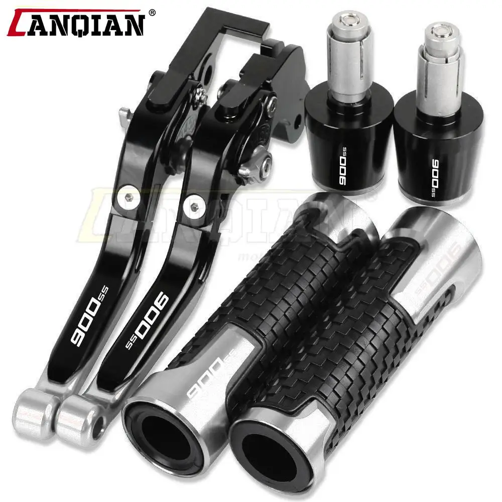 

900 SS Motorcycle CNC Aluminum Brake Clutch Levers Handlebar Hand Grips Ends For DUCATI 900SS 1991 1992 19931994 1995 1996 1997