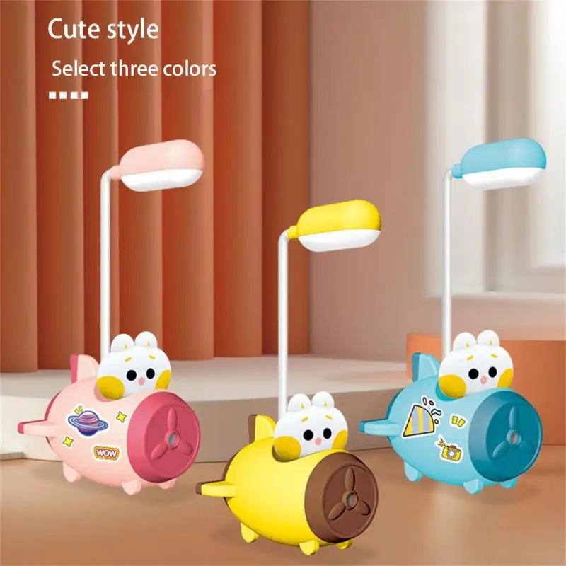 Pencil Knife Desktop Reading Usb Charging Home Lighting Supplies Night Lamp Mengya Aircraft Mini Child Student Lighting Lamps