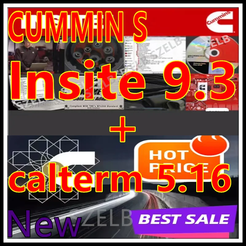 Newest Cummins Insite 9.3 Pro Diagnostic Software No Expired (with Fleet Counts, Zap-It, OEM Zap-It) + Callterm 5.16 Engineering
