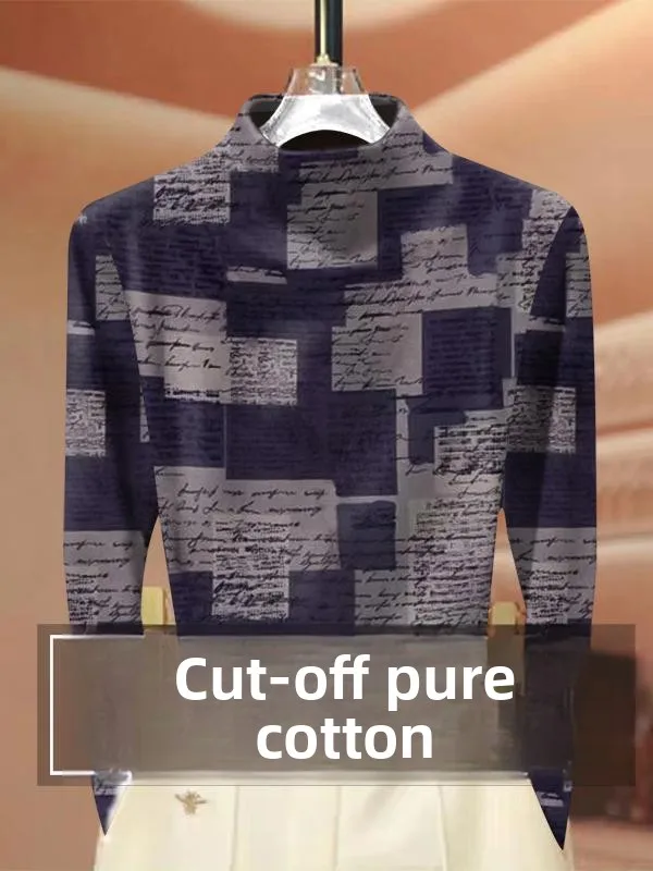 T-shirt lunga Sve in puro cotone di fascia alta da donna Faionable Neline Design coreano Sle Pendolarismo Vento Modello giovanile