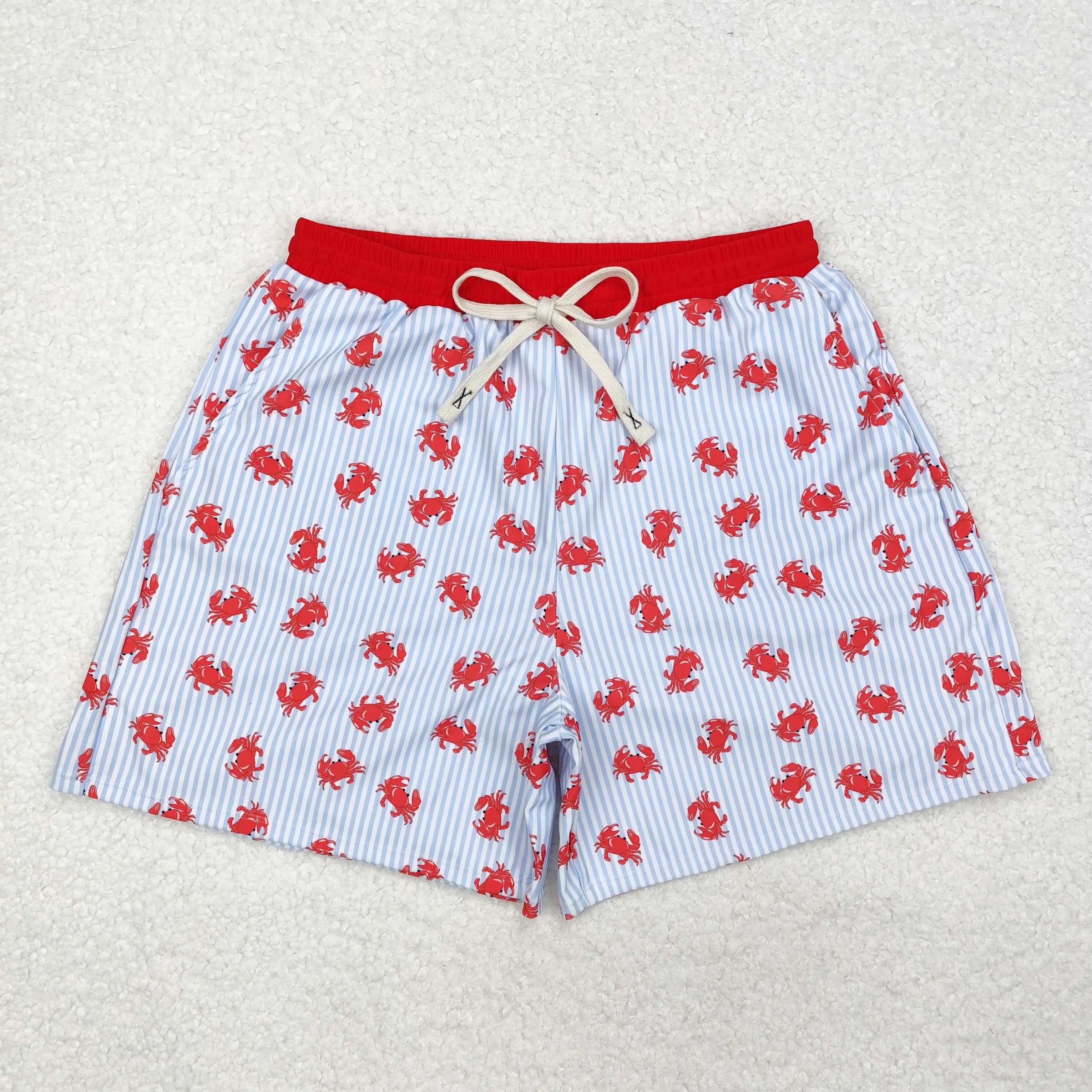 Baby Boys Summer Crab Beach Trunks Swimsuits Swimwear