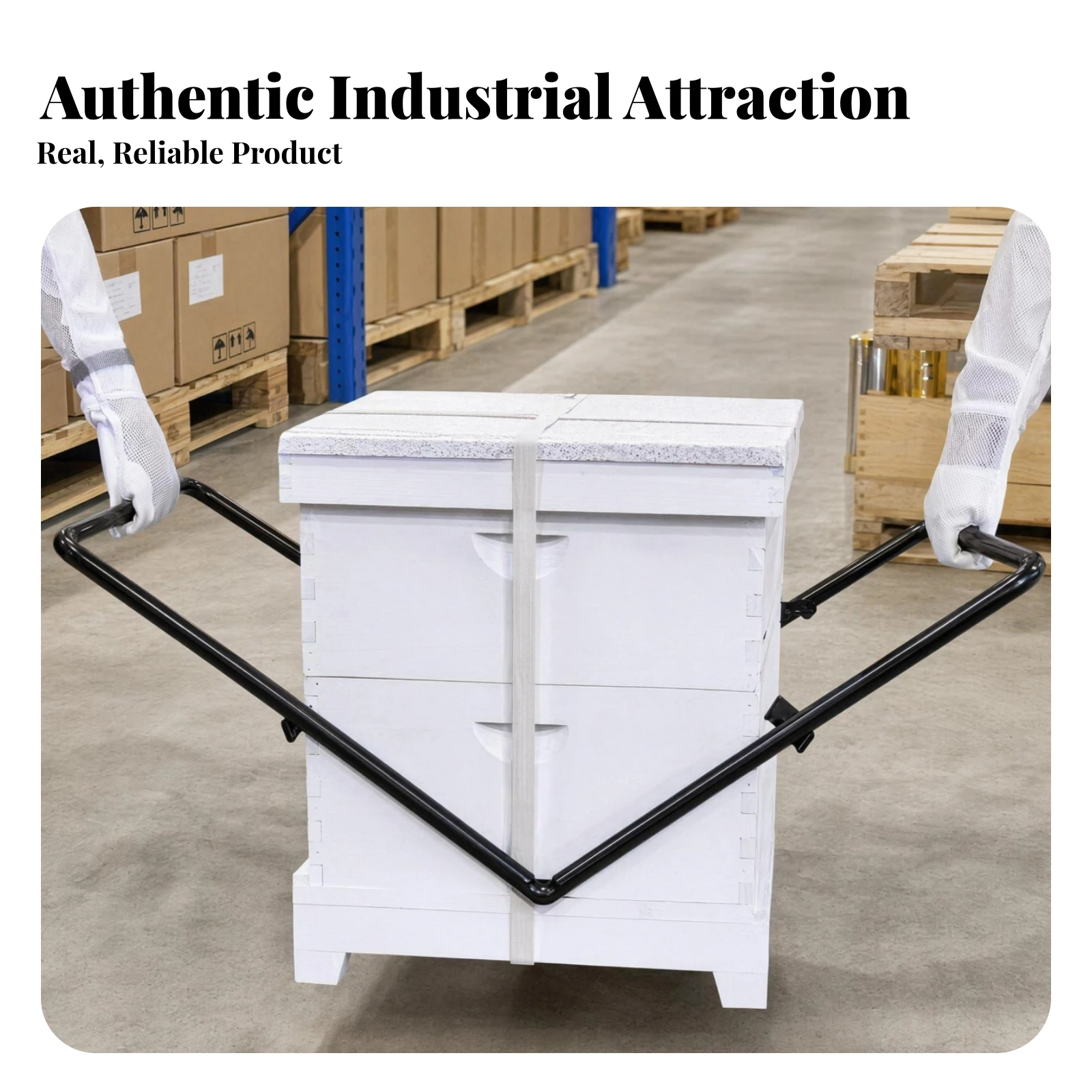 Colony Handling Frame Bee Colony Moving Stand Beehive Stand Hinge Connections Coated Finish Outdoor Equipment