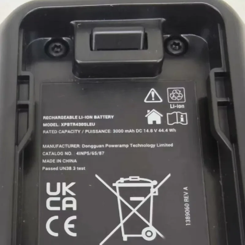 100%Original 3000mAh 14.8V for Shark NINJA XPBTR430SLEU Handheld Vacuum Cleaner Battery