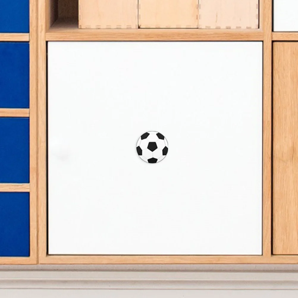 

6pcs Sports Ball Drawer Knobs Basketball Football Baseball Dresser Pull Handles Bedroom Cabinet Decor Wardrobe Knob