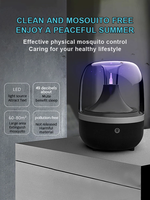 Mosquito killer Lamp LED UV Trap Mosquito Killer USB Rechargeable 0 Chemical Anti Fly Moth Low Noise Mosquito Lamp for Bedroom