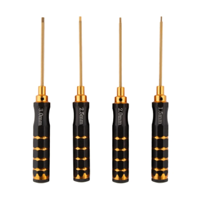 

Remote Control Plane Screwdriver Anti-Rust Tool Set 1.5mm 2mm 2.5mm 3mm Model Quadcopter Repairing Tools TOP ones