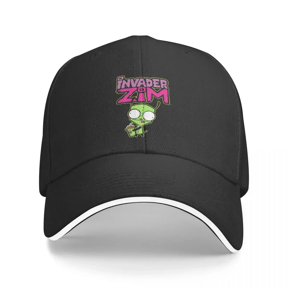 Invader Zim GIR Snacking Baseball Caps Popular Sandwich Hats Unisex Style Adjustable Dad Hat Sport