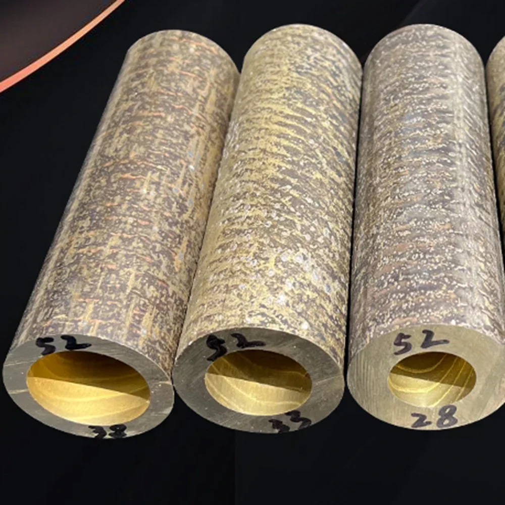 bronze tube hollow pipe Tin brass tube, tin bronze sleeve, wear-resistant customize 20mm to 100mm