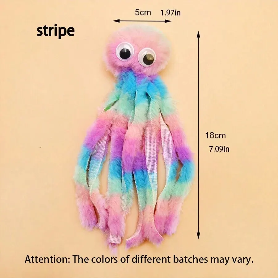 Pet Plush Toy Cat Dog Voice Octopus Shell Puzzle Bite Resistant Interactive