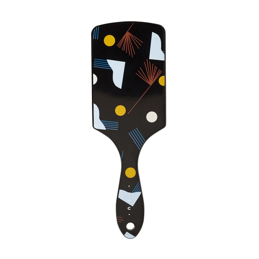 Detangling Paddle Brush Thick Hair Ouchless Printed Design Unique Collaboration Empowering Self-Expression Hair Accessory 1 CT
