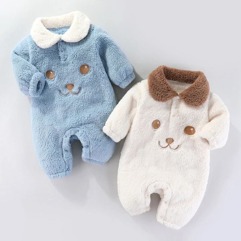 Cute Newborn Baby Bodysuit New Spring Autumn Baby Clothes Cartoon Girl Rompers Soft Infant Jumpsuit 0 to 12 Months