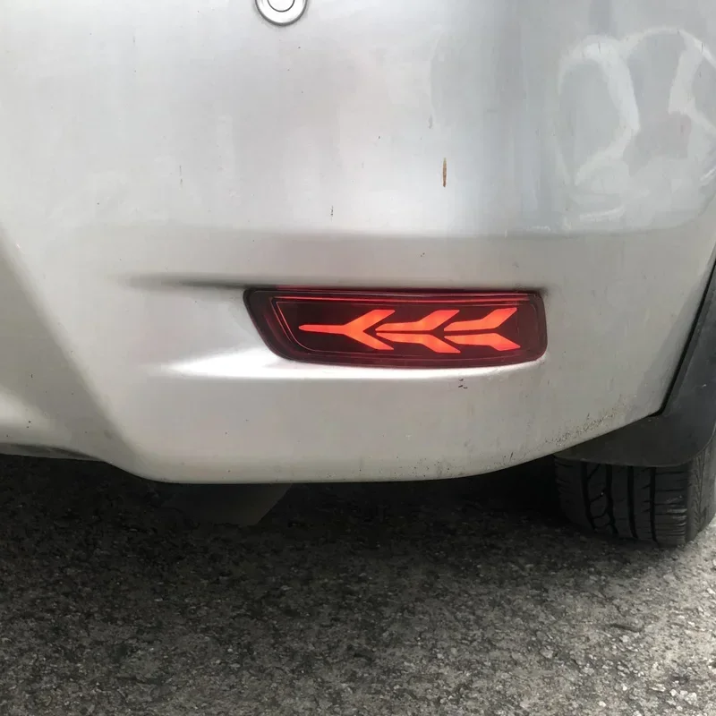 

Car Accessory LED Bumper Lights For Toyota Corolla Altis 2014 2015 - 2018 Rear Fog Lamp Brake Light Reflector Auto Indicator
