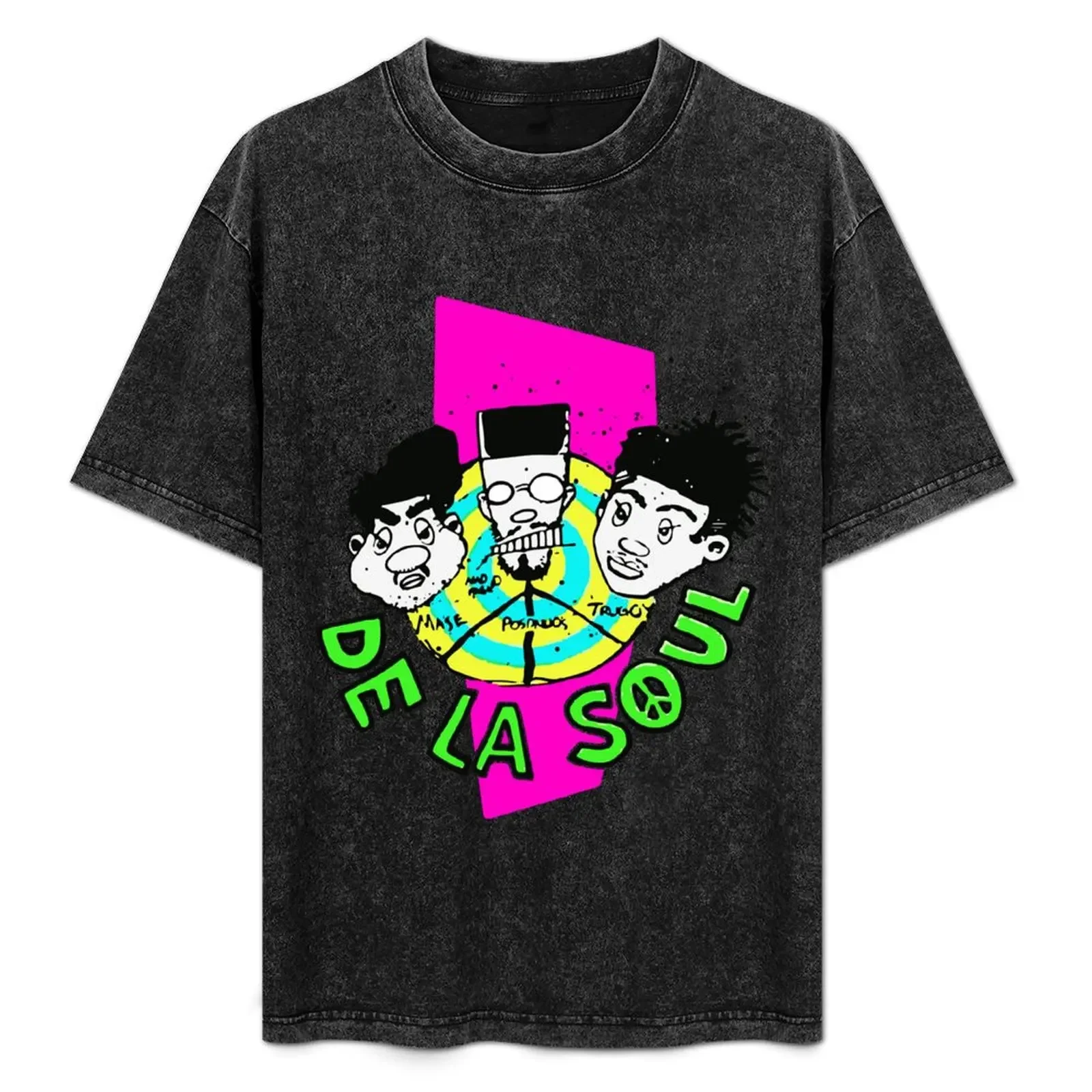 

DL$ De la Soul For Fans T-Shirt men t shirt cotton 100% t shirts with prints man t shirts graphic man shirt summer T-Shirt