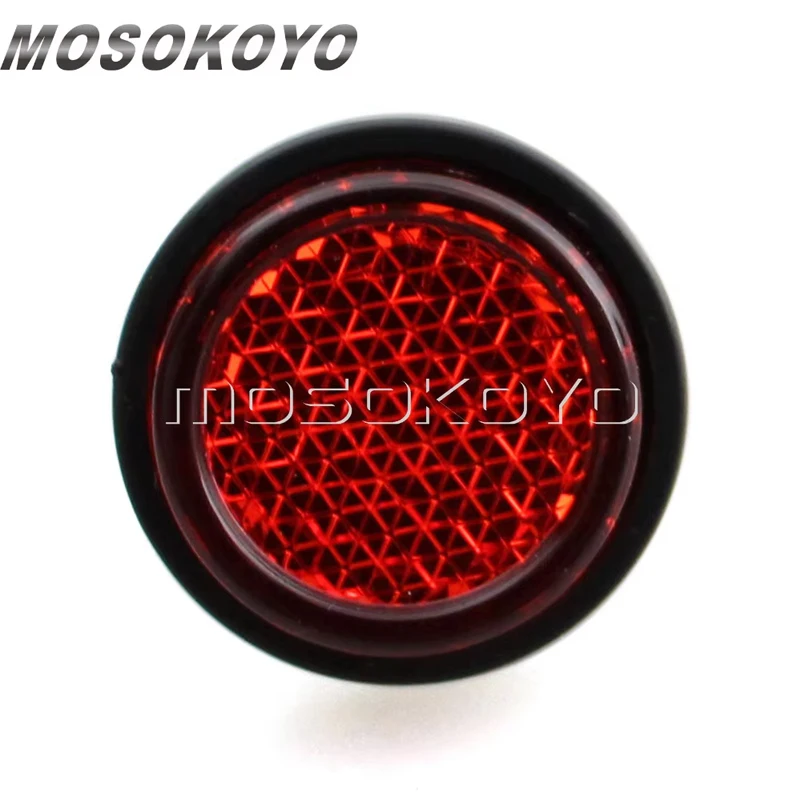 Warning Reflectors Motorcycle License Plate Bolts Nuts Decorative M5 Screw Tag Bolt Reflective Universal For Harley BMW Honda