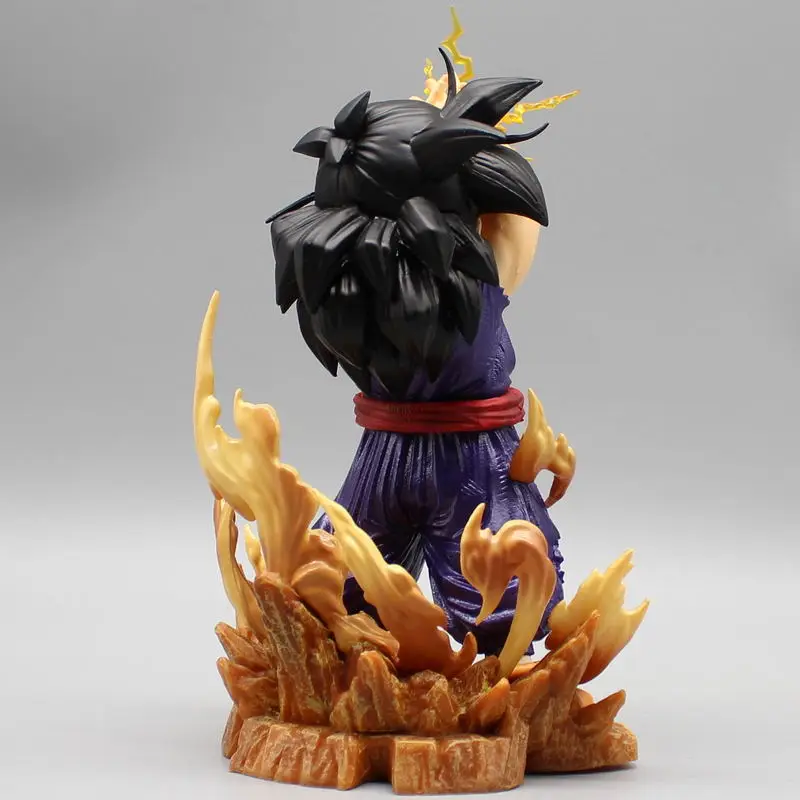 Dragon Ball Figures Son Gohan Figure 18cm Anime Gohan Action Figure Pvc Models Gk Statue Ornament Toys Collectible Dolls Gifts