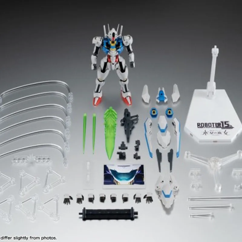 Bandai Echt DE ROBOT GEESTEN Anime FigureXVX-016 Gundam Antenne 15e Verjaardag 130mm Action Figure Speelgoed voor Jongens Kids gift