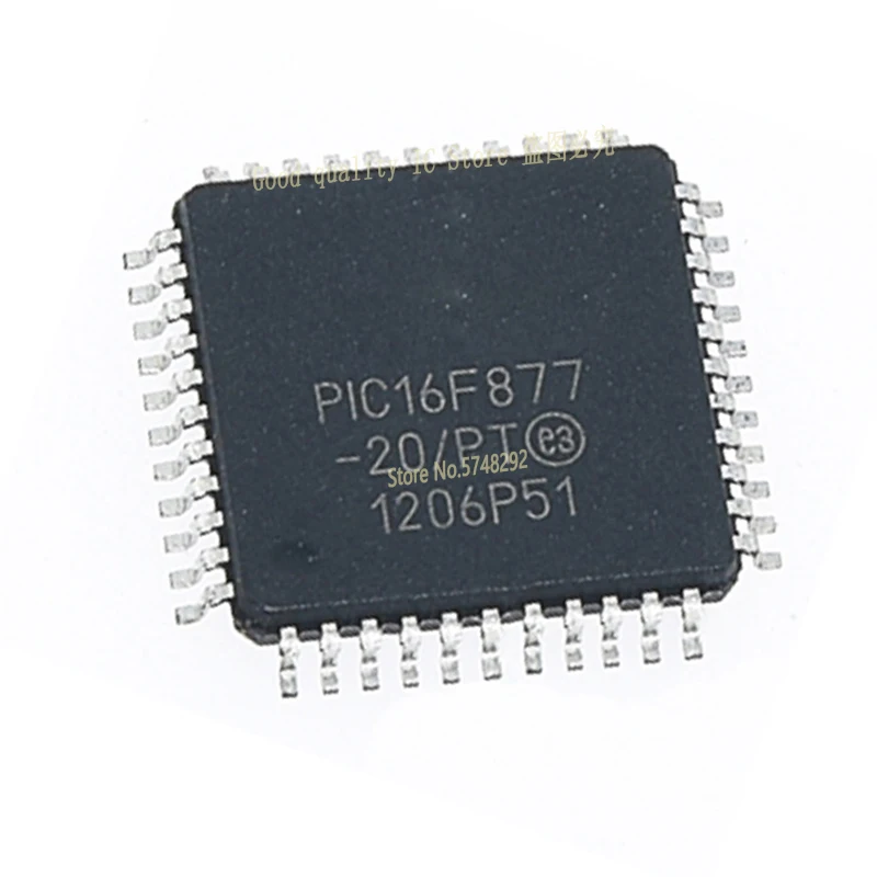 1PCS/LOT PIC16F877-20I/PT PIC16F877 16F877 QFP PIC16F877-20I  100% new imported original IC