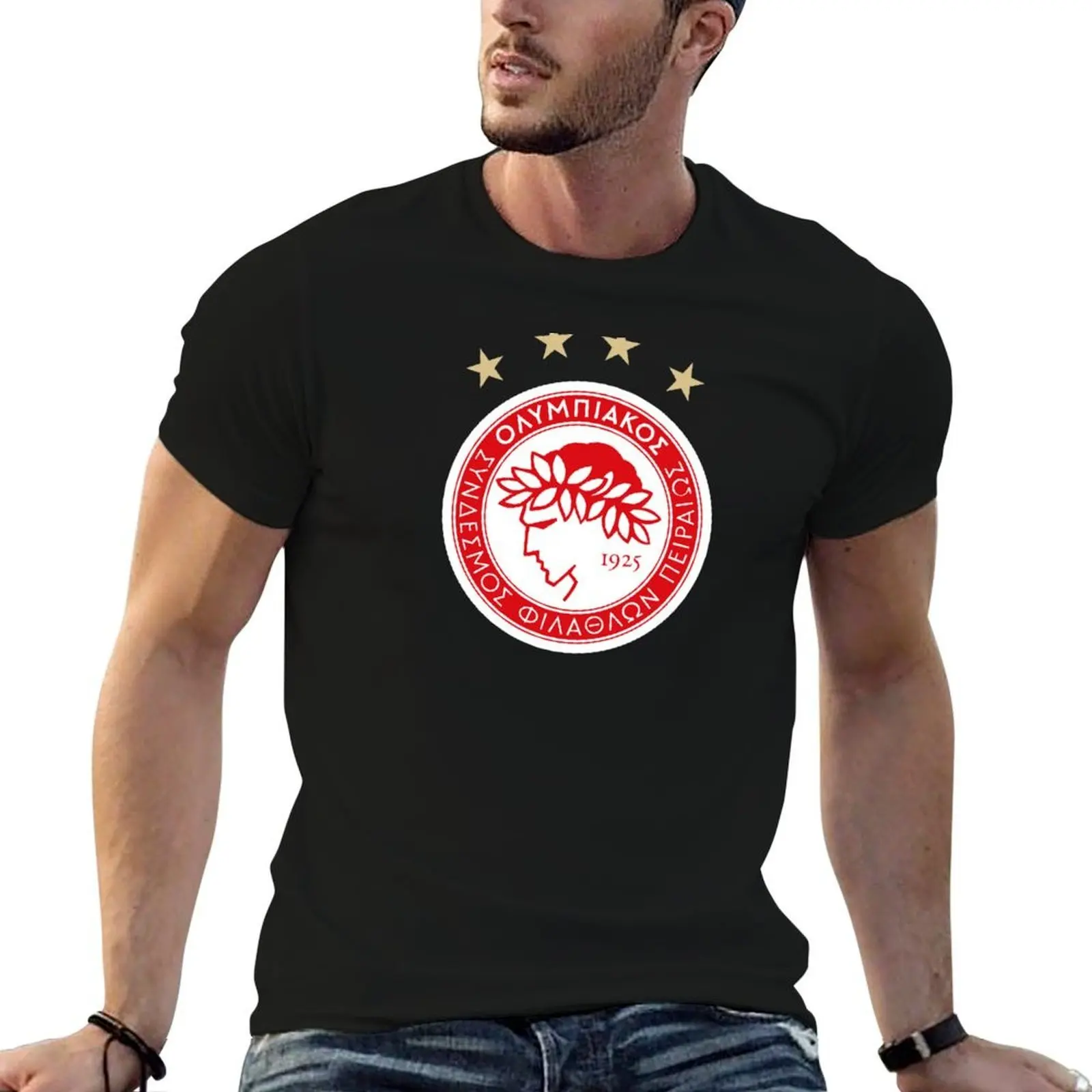 

Olympiakos - Olympiacos - Ολυμπιακ ΣΦΠ T-Shirt g man t shirts for men mens graphic t shirts T-Shirt