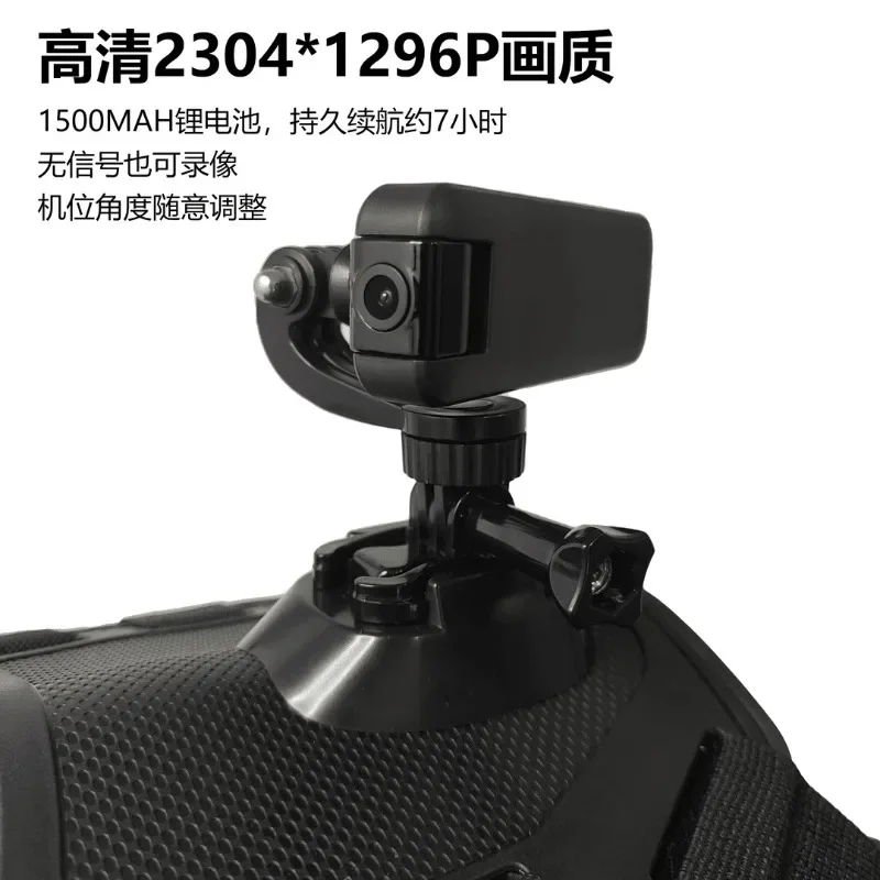 Pet first-view live broadcast camera, cat and dog camera, chest collar neck recorder