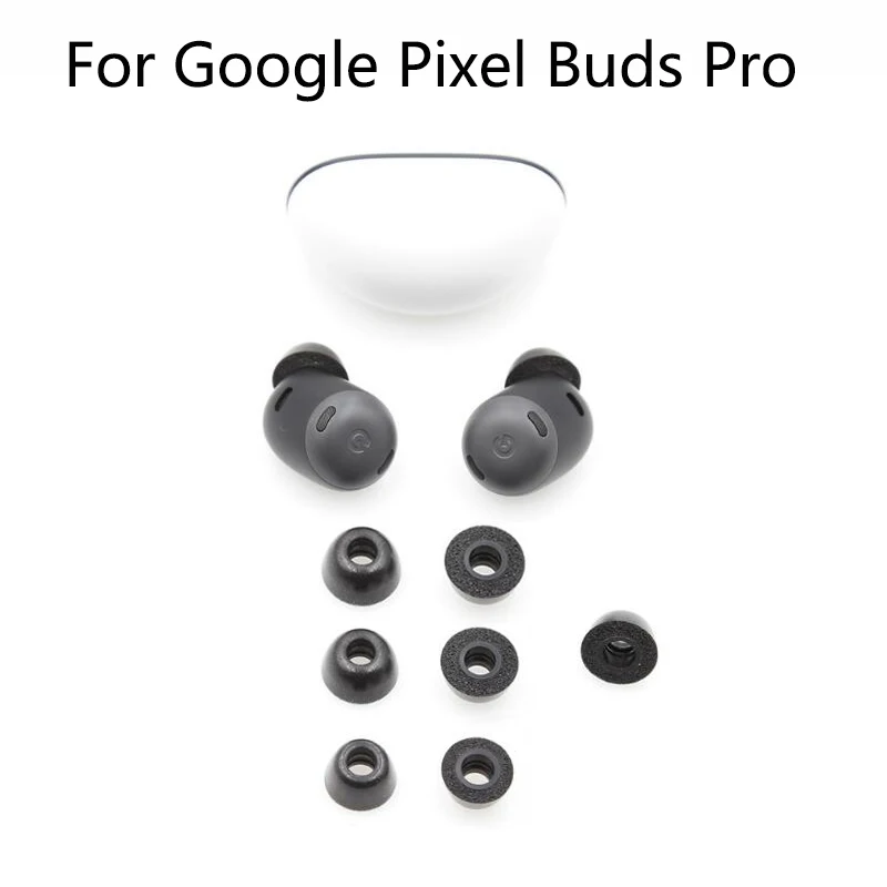 Memory Foam For Google Pixel Buds Pro Earphone Ear Pads Case Sponge Ear cups In-Ear Earphone Earbuds Tips eartips 2pcs/1pair