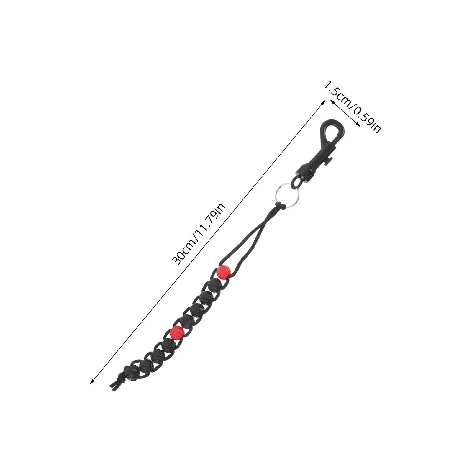 3Pcs Golf Stroke Beads Counter Clip Lightweight Score Keeper for Accurate Tracking Practice Tournament High Visibility Score view 5