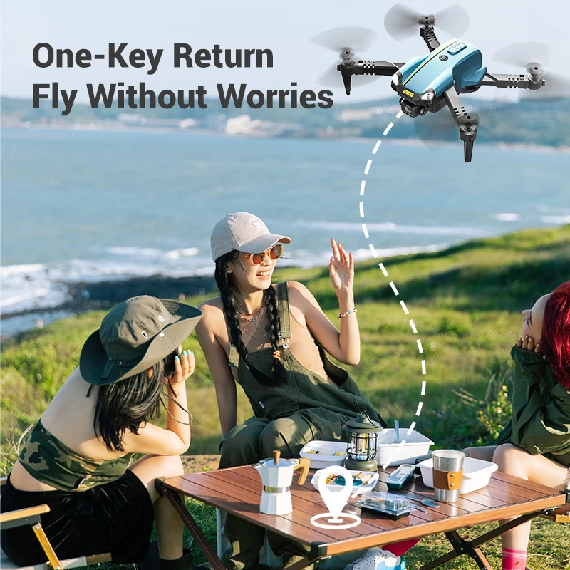 JJRC H126 RC Drone HD Aerial Camera Aircraft One-button Take-off Landing Mini Folding Helicopter Headless Mode Airplane Kid Toy images - 6