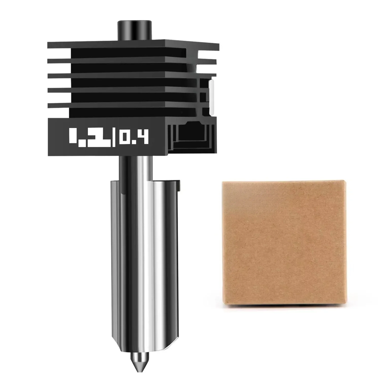 Original Bamboo Hardened Steel Hot End Nozzle 0.2/0 4/0.6/0.8mm for Printer Accessories Replacement Parts