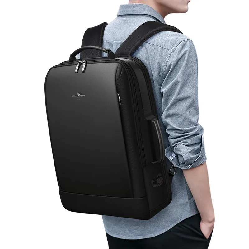 

Backpack Men's laptop bag Travel bag Student satchel Travel leisure satchel Large capacity business trip multi-functional men's