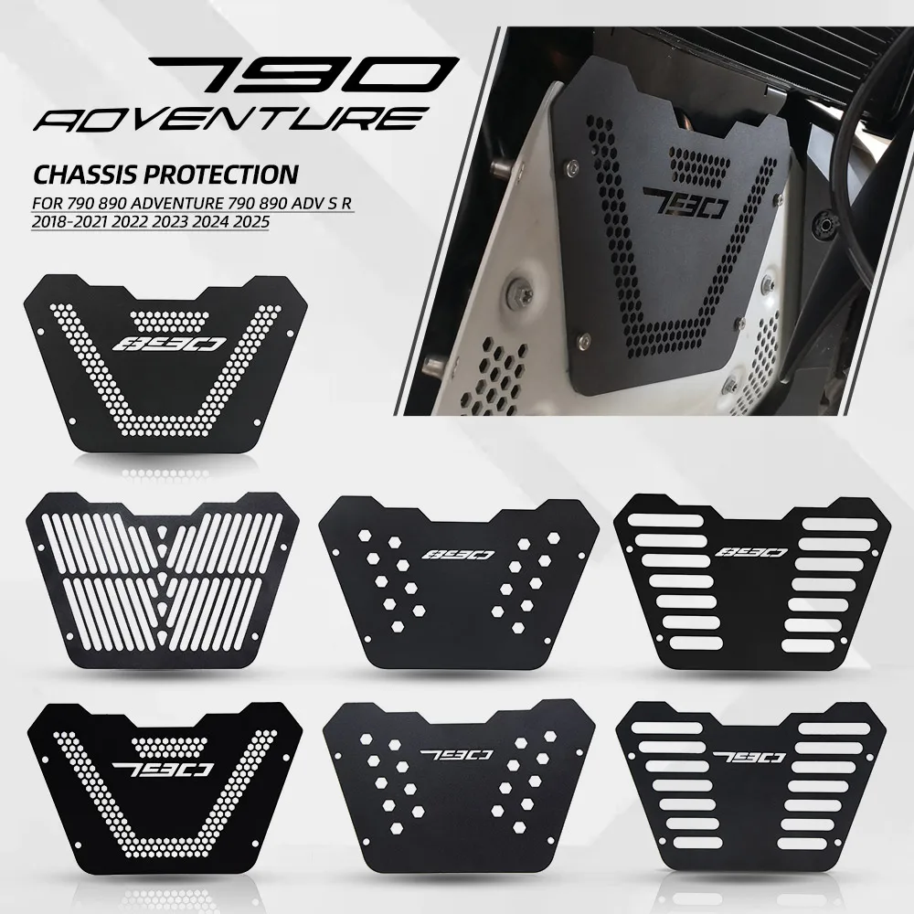 Motorcycle Engine Guard Cover Protector Crap Flap Protector FOR 790 890 ADVENTURE 790 890 ADV S R 2018-2021 2022 2023 2024 2025
