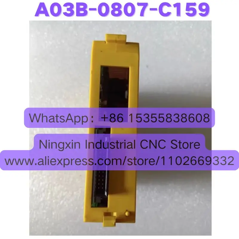Second-hand A03B-0807-C159 A03B 0807 C159 IO Module Tested OK