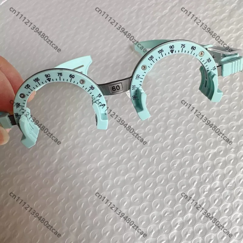 Pure Titanium Semi‑Rimless Optometry Trial Frame Progressive Lens Fitting Test Stand Optical Shop Refraction Auxiliary Equipment