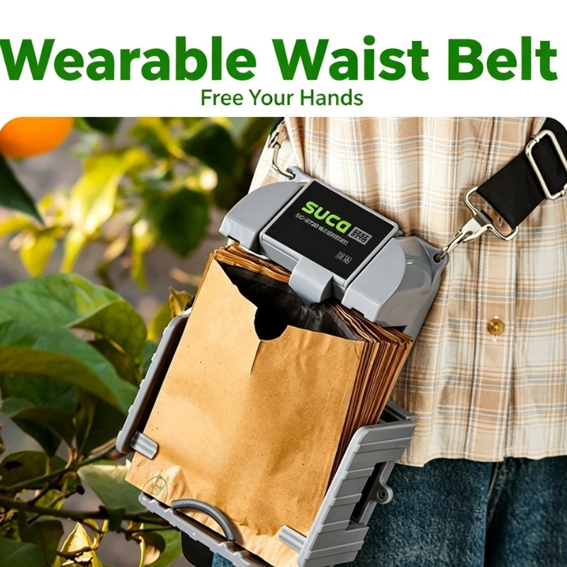 Shuchang lithium battery fruit bag holder, apple paper bag holder, automatic fruit holder fast portable tool