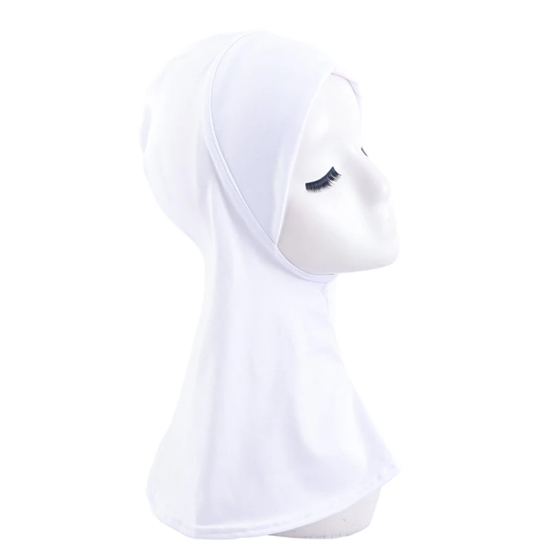 New Women Islamic Muslim Underscarf Inner Hijab Caps Veil Hijab Head Scarves Bonnet Soft Stretch Long Shawl Wrap Neck Hat