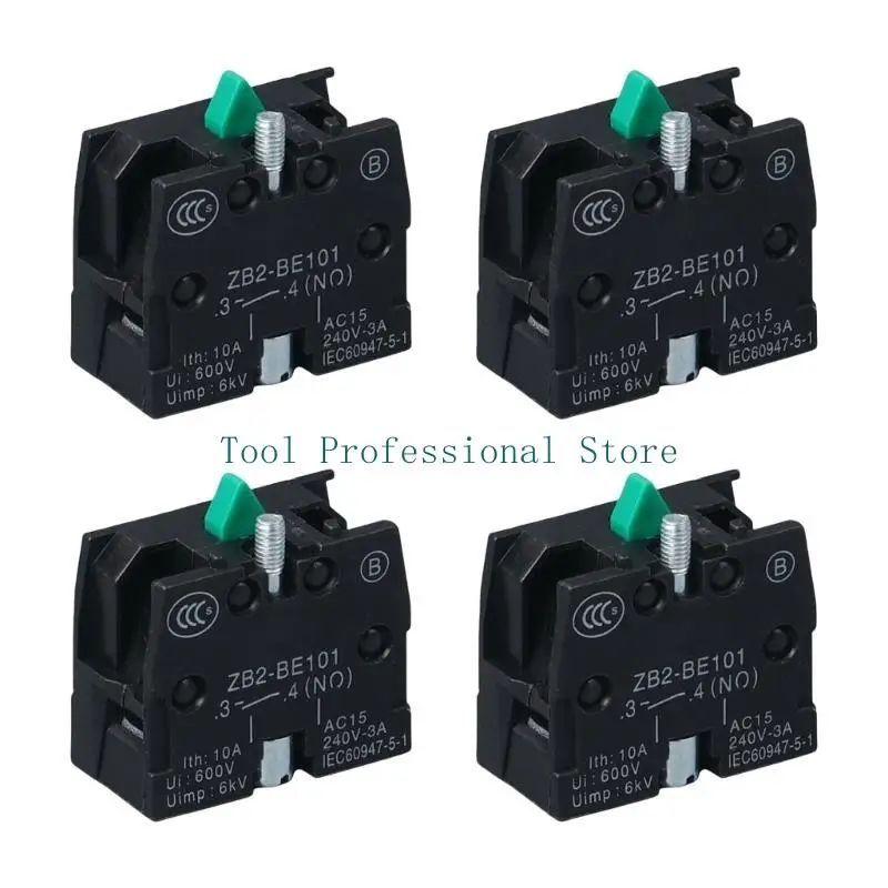57QF Professional Aluminum Switches 4pcs Set Electrical Project Component