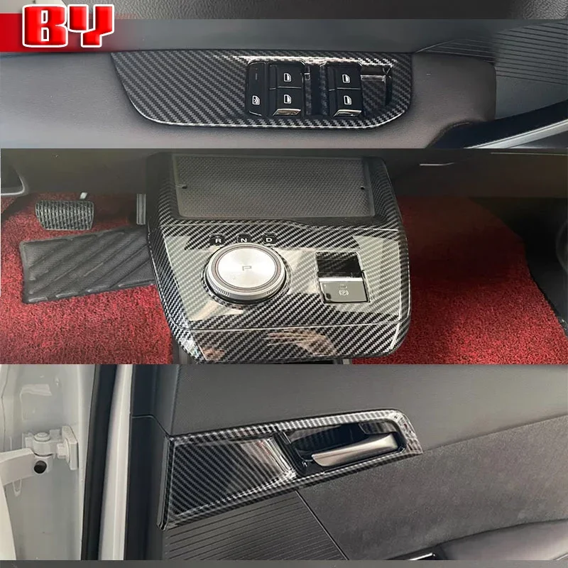 LHD RHD For MG 4 MG4 EV Mulan 2022 2023 2024 Interior Accessories Window Switch Inner Door Handle Cover Gear Shift Panel Trim