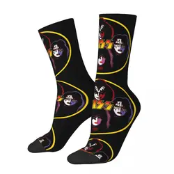 Kiss Band-Calcetines Unisex con estampado 3D de estrellas de Rock para hombre y mujer