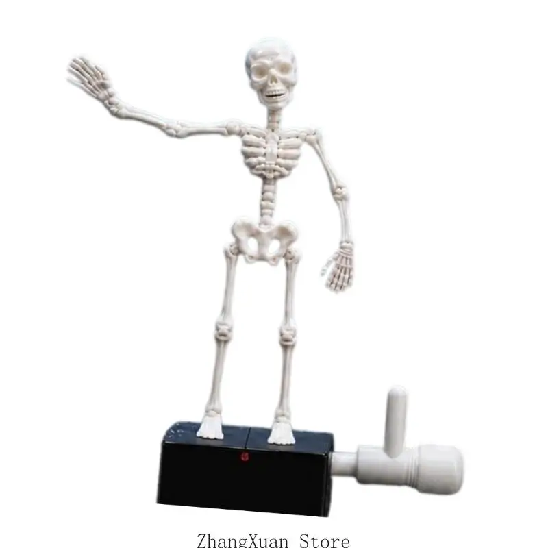 Aquarien Dynamische Skelettfigur Dekoration für Halloween-Fischtanks Display 3XUF – Detail 10