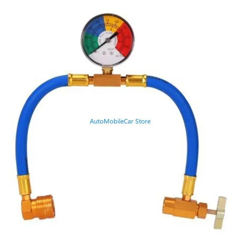 G8TE AC Recharge Measuring Auto Air Conditioning Pressure Gauge R134A Cooling Pressure Gauge Repair Tools