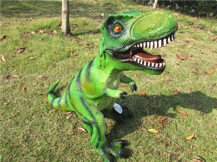 Big Size 65 cm Dinosaurus Speelgoed Actiefiguren Tyrannosaurus Rex Zacht Diermodel Jongen Speelgoed voor Kinderen Verjaardagscadeau