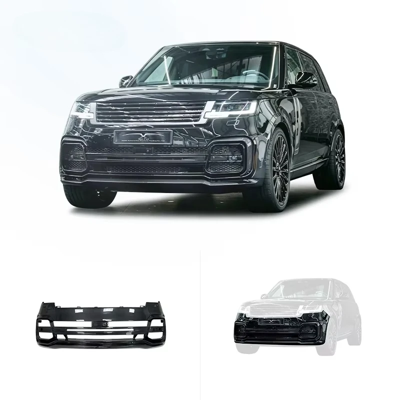 For Land Rover Range Rover Upgrade B Style Body Kit Carbon Fiber Front Bumper Grills Car Bumper Decorative Accessories