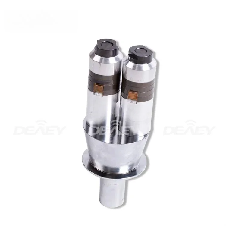 15K/15khz 4200W Black Ultrasonic System Piezoelectric Pressure Sensor Ultrasonic Langevin Transducer
