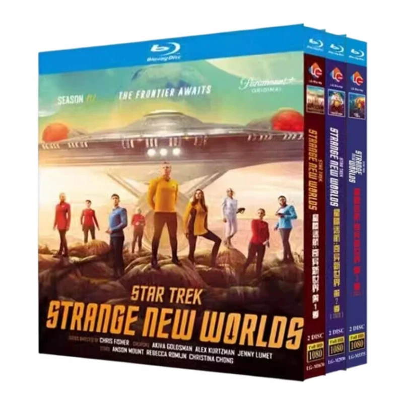 Star Trek: Strange New Worlds Staffel 1-3 ‎   Blu-ray-Scheibe