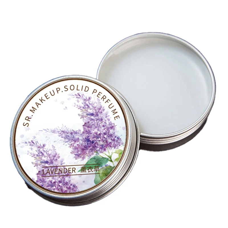 Yeni 5 Adet Kadın Katı Parfüm Taşınabilir Katı Balsamı Uzun Ömürlü Kokular Zarif Kadın Katı Parfümler (Lavanta)