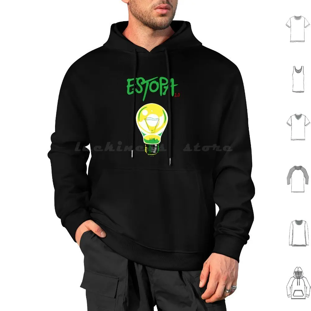 Estopa Hoodie cotton Long Sleeve 25 Tow Music Bast Logo Fire Estopy Estopia David Mu ? Oz Jose Mu ? Oz Stop Pub Beers