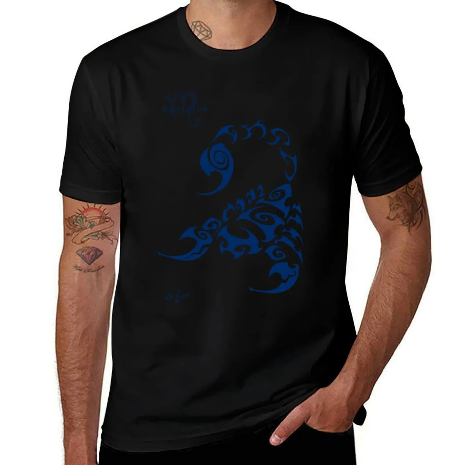

Scorpio, astrological sign T-Shirt funny t shirts man t shirt man cotton T-Shirt
