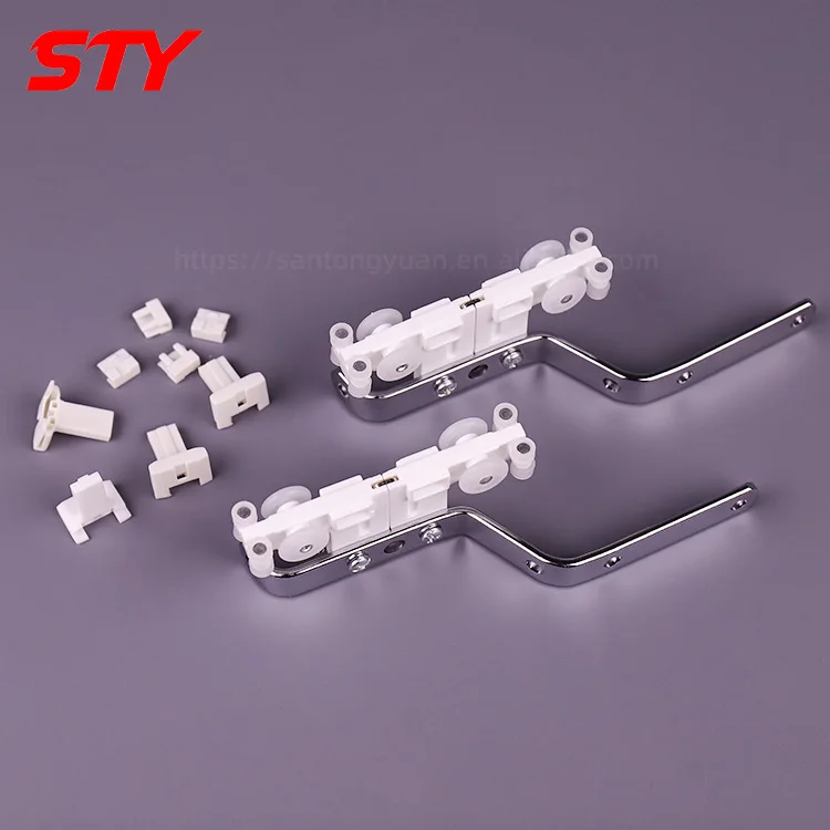 

50 шт., оптовая продажа, аксессуары для электрических штор Trietex, роскошный средний открывалка для штор Master Carrier