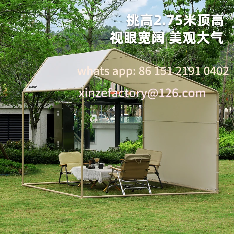 

Customizable Outdoor Sloping Roof Stall Market Tent Shade Rainproof Simple Canopy Commercial Advertising Activity Tent