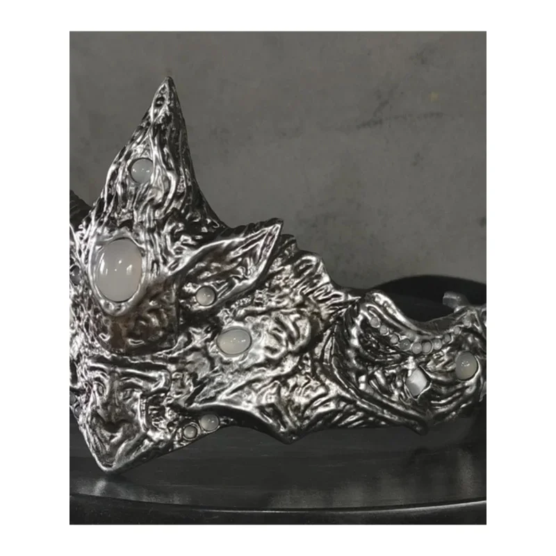 

CyNew Hand Made Work Fire Keeper Cosplay Mask Eyepatch Prop Costume Accessories Custom Made