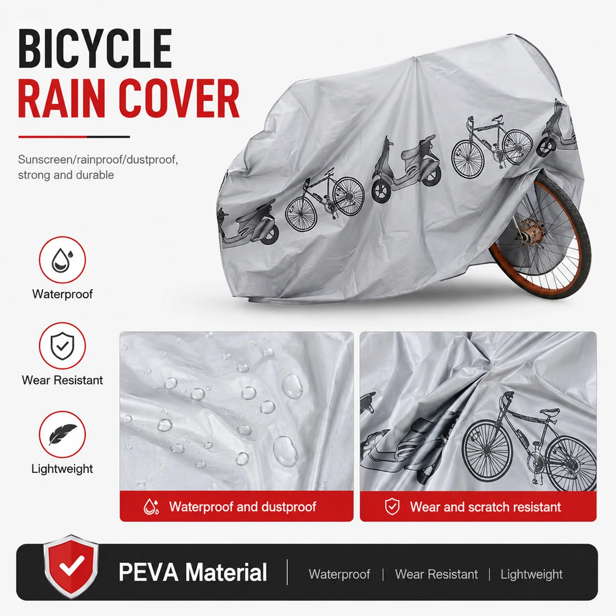 PINMOAP Copertura universale a - Cycling Gear Storage recensione e prezzo